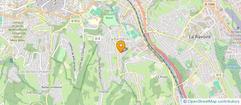 localisation de l'entreprise LE BERCAIL  BARBERAZ