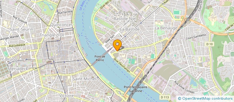 localisation de l'entreprise LE BERCAIL  BORDEAUX