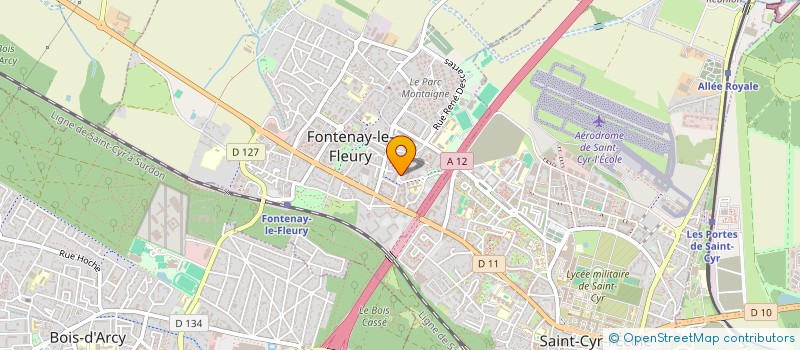 localisation de l'entreprise LE BERCE-OREILLE à FONTENAY-LE-FLEURY