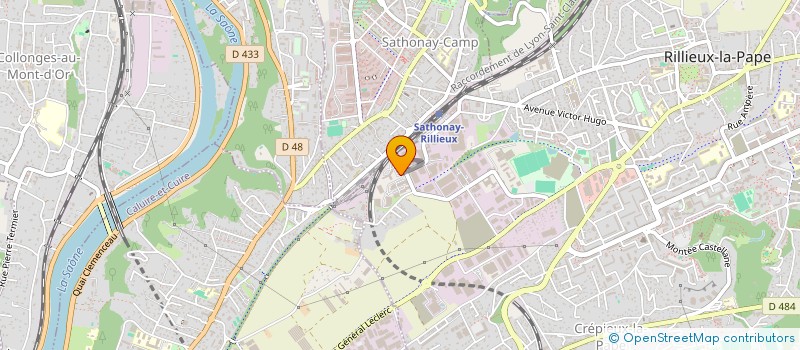localisation de l'entreprise LE BERCEAU MICRO-CRECHE à RILLIEUX-LA-PAPE