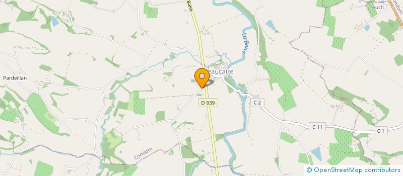 localisation de l'entreprise LE BERGAN  AYGUETINTE