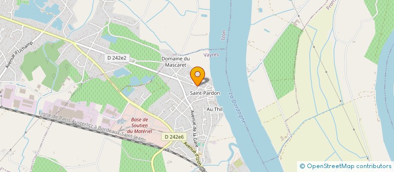 localisation de l'entreprise LE BERGER DES ABEILLES à VAYRES