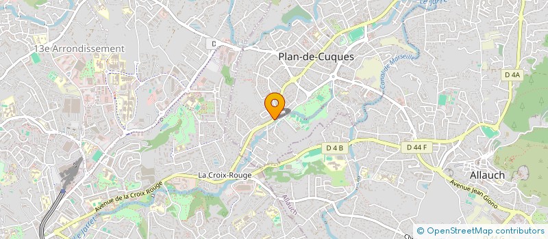 localisation de l'entreprise LE BERLINGOT à PLAN-DE-CUQUES