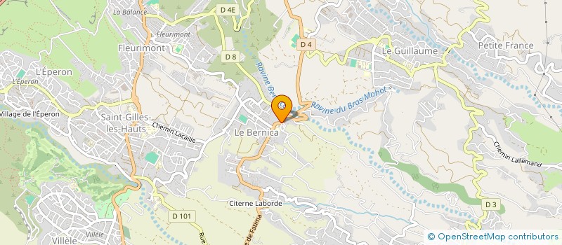 localisation de l'entreprise LE BERNICA à SAINT-PAUL