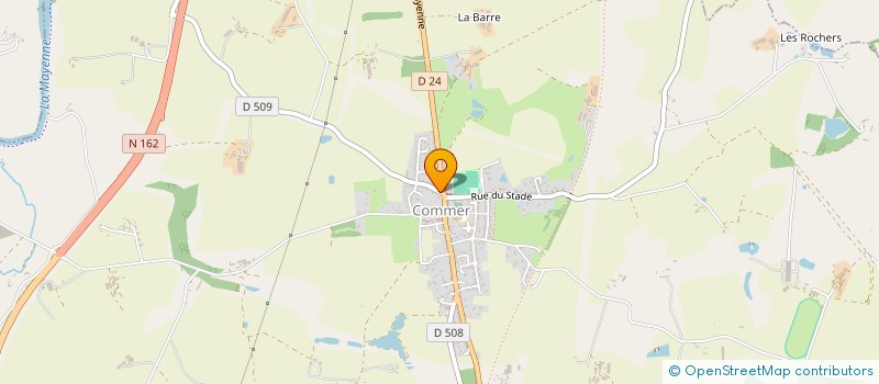 localisation de l'entreprise LE BERRE  COMMER