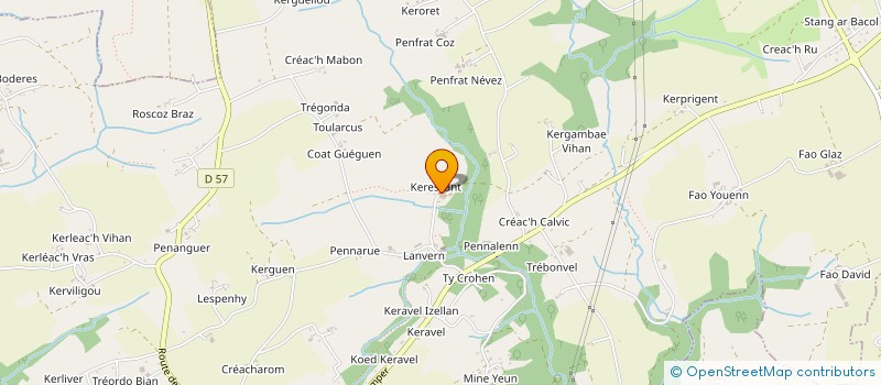 localisation de l'entreprise LE BERRE à PLONEOUR-LANVERN