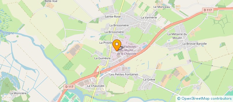 localisation de l'entreprise LE BERRE DESFONTAINE  SAINT-PHILBERT-DE-GRAND-LIEU