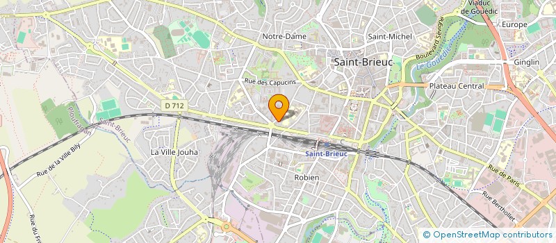 localisation de l'entreprise LE BERRY à SAINT-BRIEUC