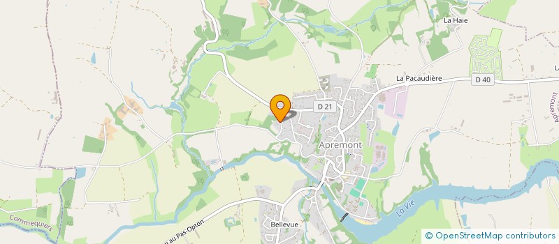 localisation de l'entreprise LE BERRY  COMMEQUIERS