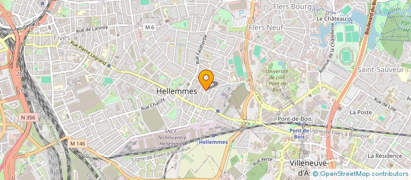 localisation de l'entreprise LE BERRY FAIDHERBE SARL à LILLE