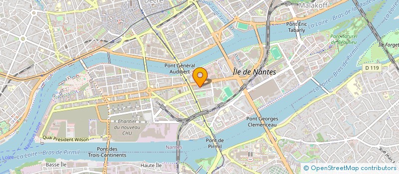 localisation de l'entreprise LE BESLON  NANTES