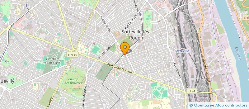 localisation de l'entreprise LE BESSIN  SOTTEVILLE-LES-ROUEN
