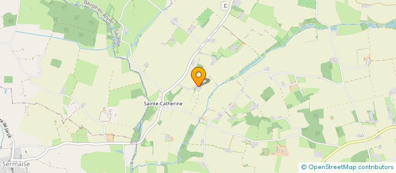 localisation de l'entreprise LE BIAU GEAI à BAUGE-EN-ANJOU