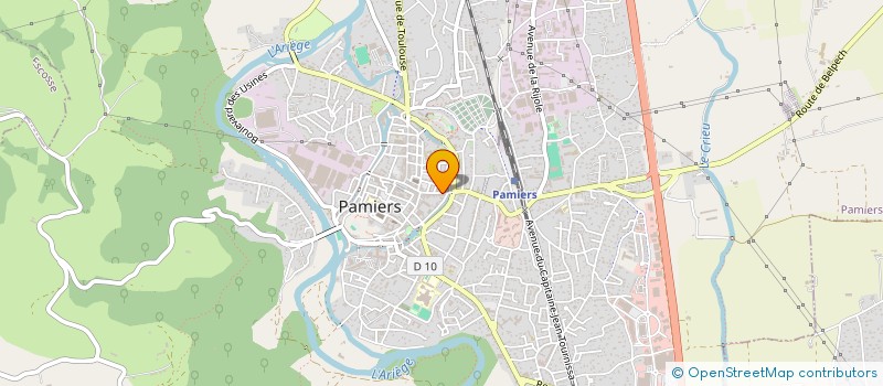localisation de l'entreprise LE BIDOCHON à PAMIERS