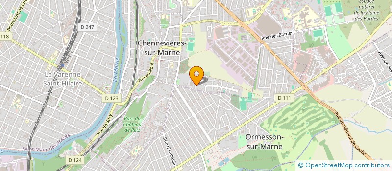 localisation de l'entreprise LE BIEN ALLE CHENNEVIERES à CHENNEVIERES-SUR-MARNE