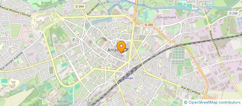 localisation de l'entreprise LE BIEN COMMUN à ARRAS