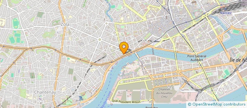 localisation de l'entreprise LE BIEN ETRE PAR LE CORPS ET L'ESPRIT à NANTES