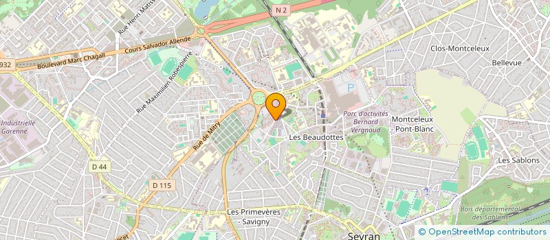 localisation de l'entreprise LE BIEN-MANGER  SEVRAN