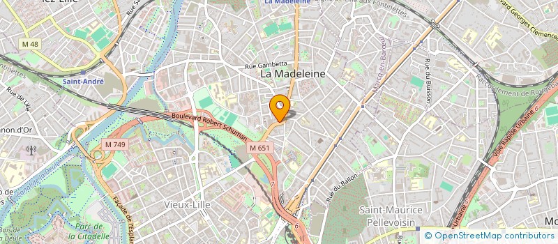 localisation de l'entreprise LE BIENFAIT à LA MADELEINE
