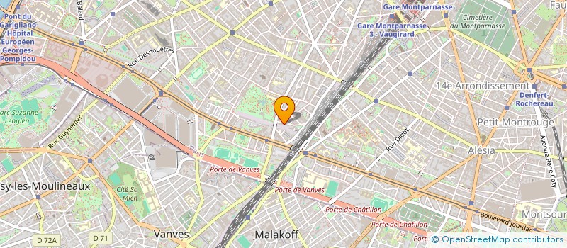 localisation de l'entreprise LE BIENVENU  PARIS