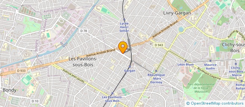 localisation de l'entreprise LE BIENVENU  LES PAVILLONS-SOUS-BOIS