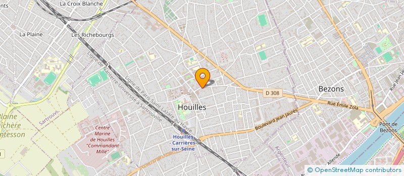 localisation de l'entreprise LE BIERCAIL à HOUILLES