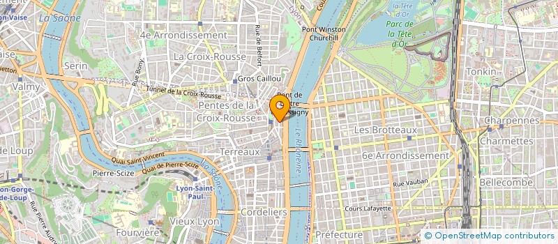 localisation de l'entreprise LE BIG BAND DE L OUEST à LYON