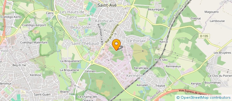 localisation de l'entreprise LE BIHAN  PLESCOP