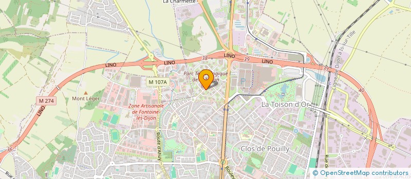 localisation de l'entreprise LE BIHAN CONSULTING  DIJON