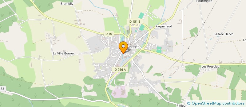 localisation de l'entreprise LE BIHAN-LAVIGNAC PAUL  SERENT