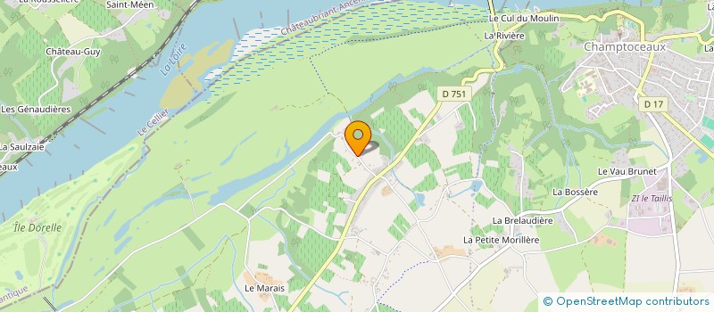 localisation de l'entreprise LE BIHAN PLOMBERIE CHAUFFAGE  OREE D'ANJOU