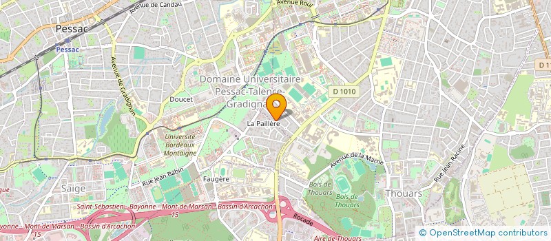 localisation de l'entreprise LE BIJOU  TALENCE