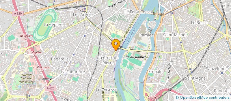 localisation de l'entreprise LE BIJOU à TOULOUSE
