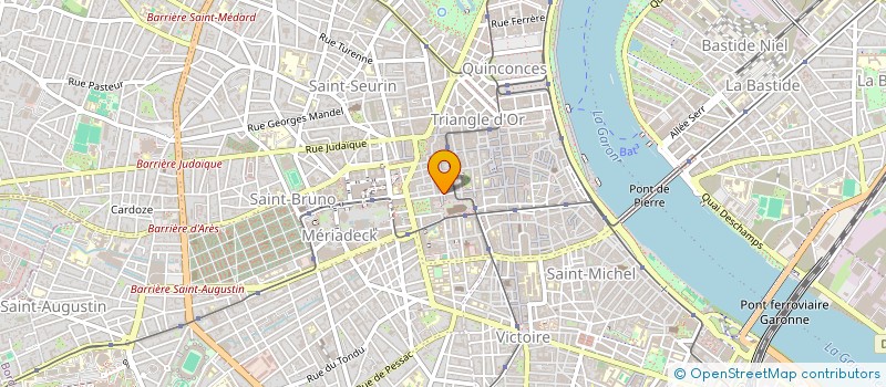 localisation de l'entreprise LE BILBOQUET à BORDEAUX
