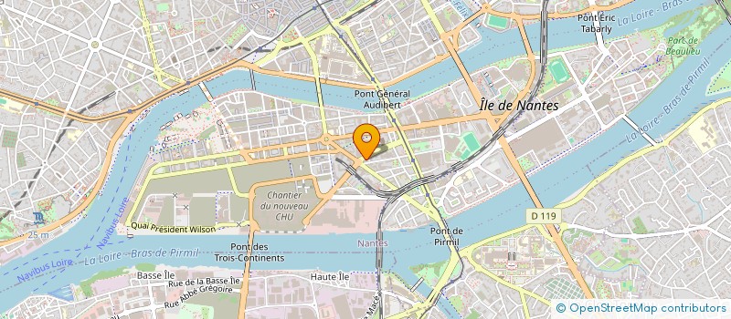 localisation de l'entreprise LE BILBOQUET à NANTES