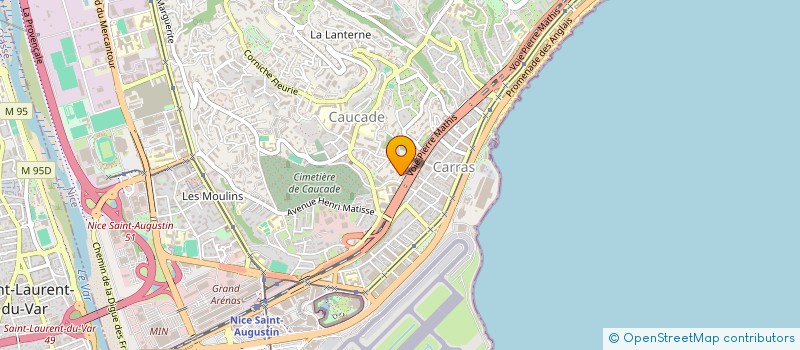 localisation de l'entreprise LE BILL à NICE