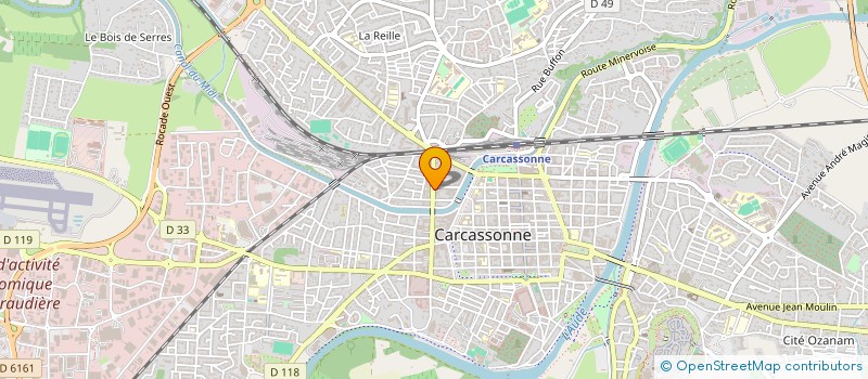 localisation de l'entreprise LE BILLOT EN FOLIE à CARCASSONNE
