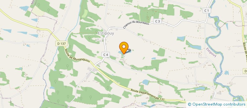 localisation de l'entreprise LE BILLOT GASCON  SAINT-MEDARD