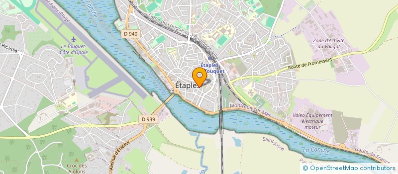 localisation de l'entreprise LE BIO A MA GUISE à ETAPLES