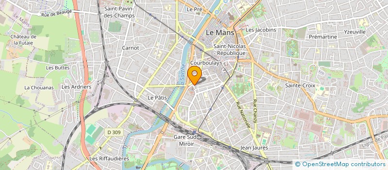 localisation de l'entreprise LE BIO D'ICI à LE MANS