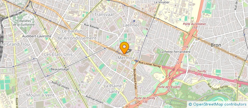 localisation de l'entreprise LE BIS'TRAM à LYON