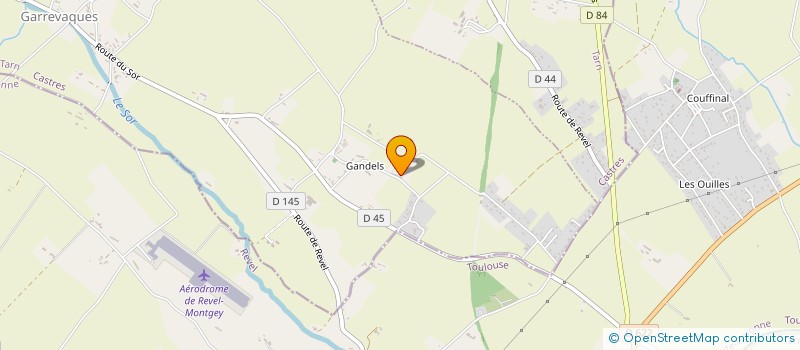 localisation de l'entreprise LE BISCOMTE à GARREVAQUES