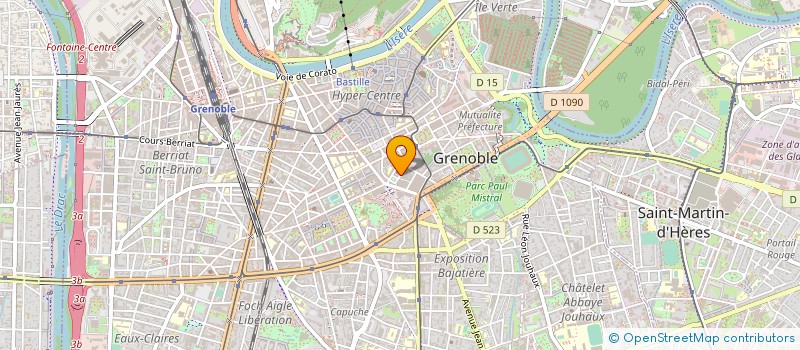 localisation de l'entreprise LE BISCUIT DU DIMANCHE à GRENOBLE