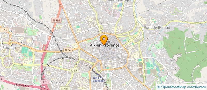 localisation de l'entreprise LE BISCUIT QUI CRAQUE à AIX-EN-PROVENCE