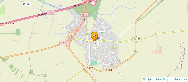 localisation de l'entreprise LE BISTRO D'ABLIS  ABLIS