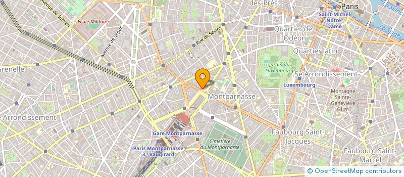 localisation de l'entreprise LE BISTRO DE LA GARE  PARIS