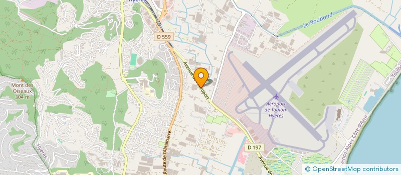 localisation de l'entreprise LE BISTRO DE MARY à HYERES