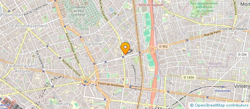 localisation de l'entreprise LE BISTRO DE PANAME  PARIS