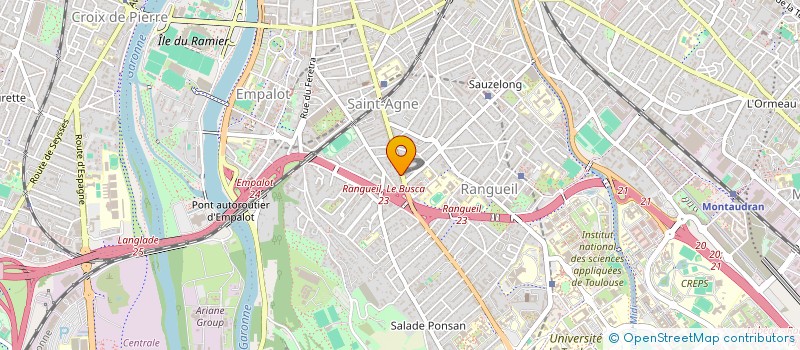 localisation de l'entreprise LE BISTRORANT  TOULOUSE
