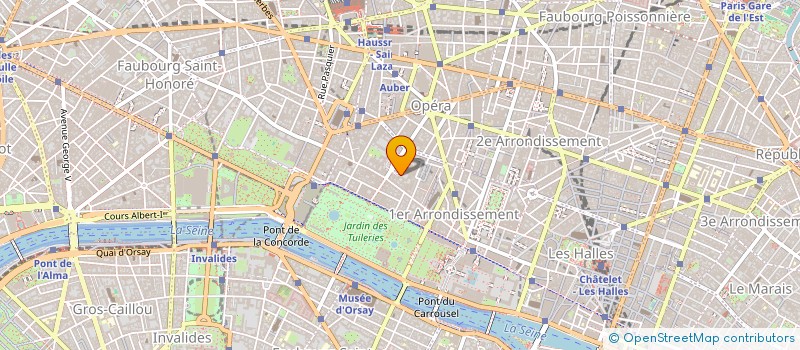 localisation de l'entreprise LE BISTROT  PARIS